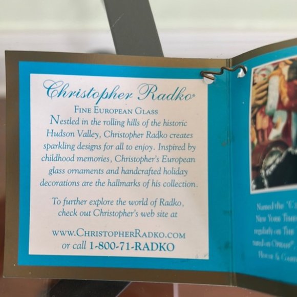 Retired Christopher Radko “Valiant and Brave” - Picture 16 of 16